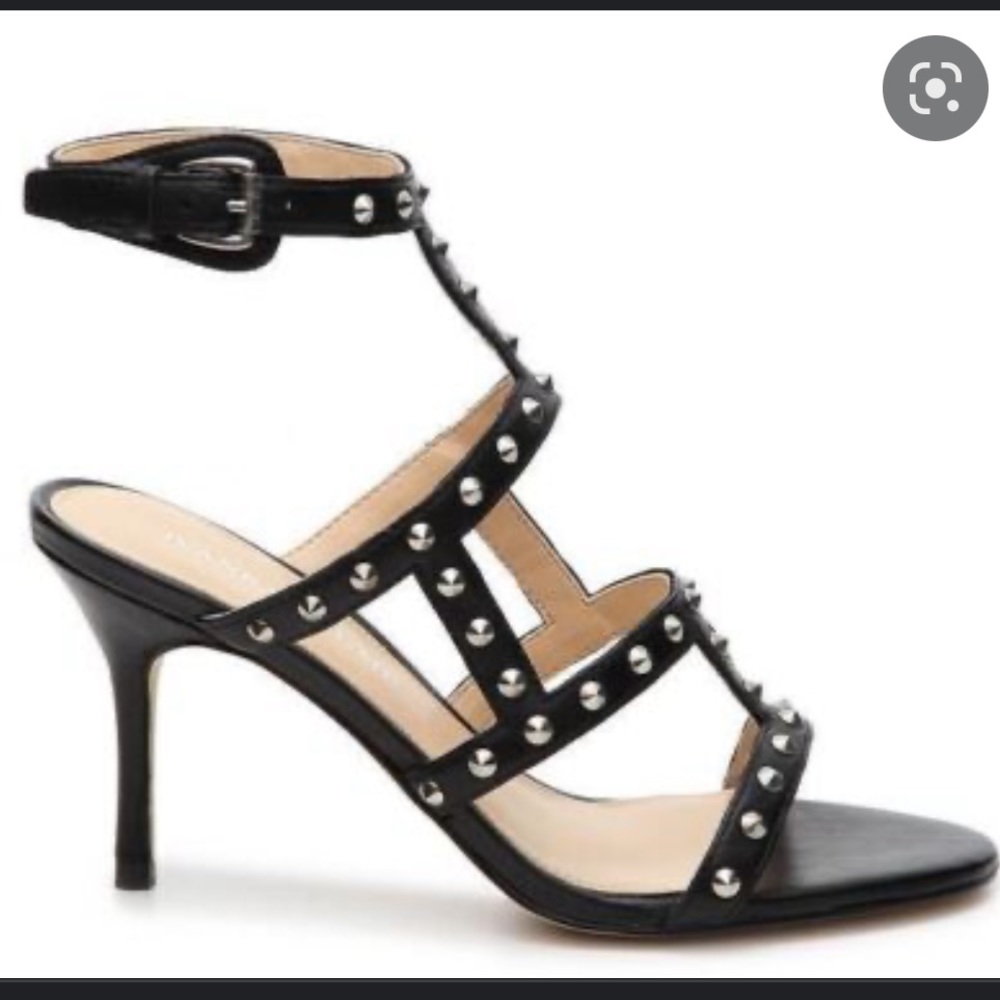 Ivanka Trump ITGEMINA Studded Black Heel
